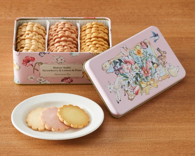 「Afternoon Tea」春限定ギフト発売へ！　花束デザインのクッキー缶などが勢ぞろい