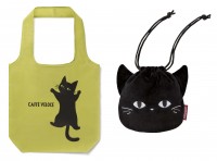 カフェ・ベローチェ「猫の日」グッズ発売決定！ “黒ねこ”エコバッグ