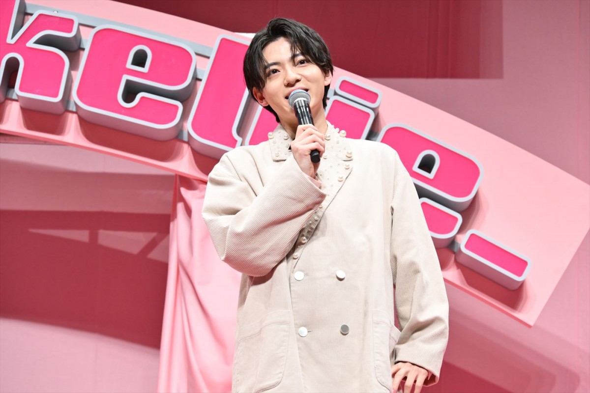 『恋わずらいのエリー』宮世琉弥＆原菜乃華ら、バレンタインの告白シチュエーション実演！