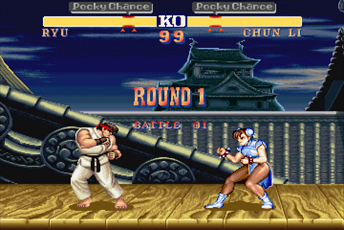 狩野英孝、『Street Fighter II POCKY EDITION』に新キャラ“EIKO”として登場　オリジナル必殺技も！