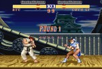 オリジナルゲーム『Street Fighter II POCKY EDITION』ゲーム画面（対戦前）