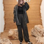 新山千春、春先取りコーデを披露　※「新山千春」ブログ
