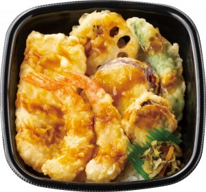 ほっともっと「海鮮天丼」が今年も登場！　3種の海鮮天ぷらを贅沢に盛り付け
