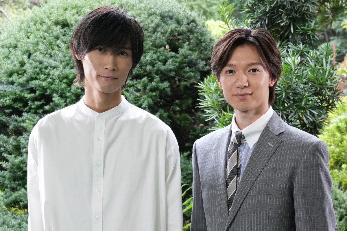 『連続ドラマW 坂の上の赤い屋根』(左から)橋本良亮、七五三掛龍也