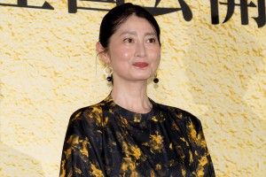 仙道敦子、映画『鬼平犯科帳 血闘』完成披露上映会に登場