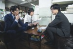 ドラマ『舟を編む』に映画版“馬締”松田龍平がサプライズ出演！　同役の野田洋次郎と現場で仲良く掛け合い
