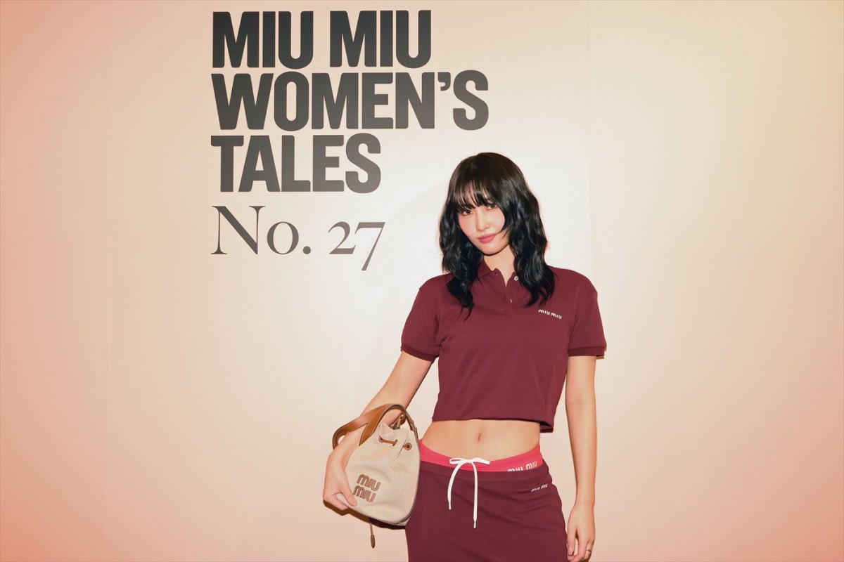 「MIU MIU WOMEN’S TALES(女性たちの物語)」上映会に来場したTWICE・MOMO
