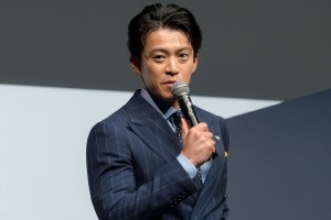 小栗旬、「Vポイント」サービス開始記念イベントに登場