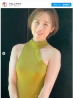 【写真】山川恵里佳、42歳と思えない美ヒップあらわに