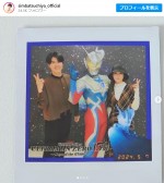 土屋神葉、姉の土屋太鳳と『ウルトラマンゼロ』展示イベントを満喫　※「土屋神葉」インスタグラム