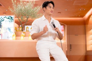 SEVENTEEN・ミンギュ、ロクシタン ハンドケア・ボディケアカテゴリー アジアアンバサダー就任記念イベントに登場