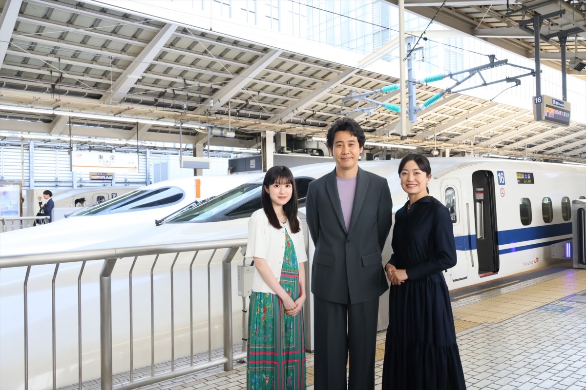 『ディア・ファミリー』大泉洋＆菅野美穂＆福本莉子、物語の舞台・名古屋に凱旋！　始球式登板も