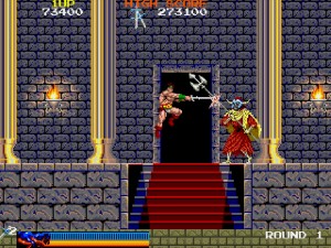 Switch／PS4『アーケードアーカイブス  ラスタンサーガ』5月2日に配信　主人公・ラスタンを操作してドラゴン討伐の旅に出るアクションゲーム