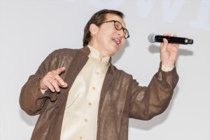 ジャッキー・チェン、映画『ライド・オン』舞台挨拶に登場