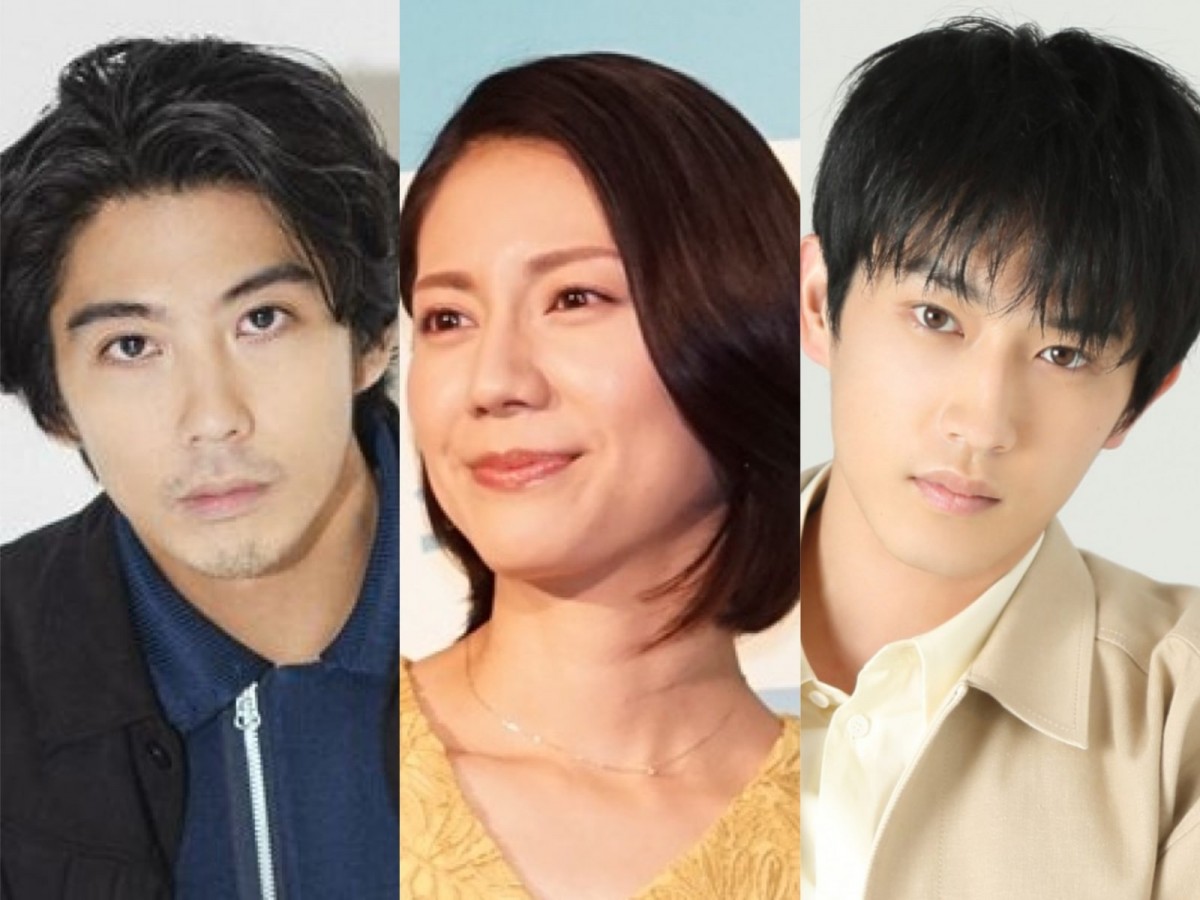 (左から)賀来賢人、松下奈緒、杉野遥亮