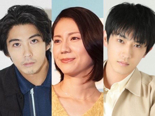 (左から)賀来賢人、松下奈緒、杉野遥亮