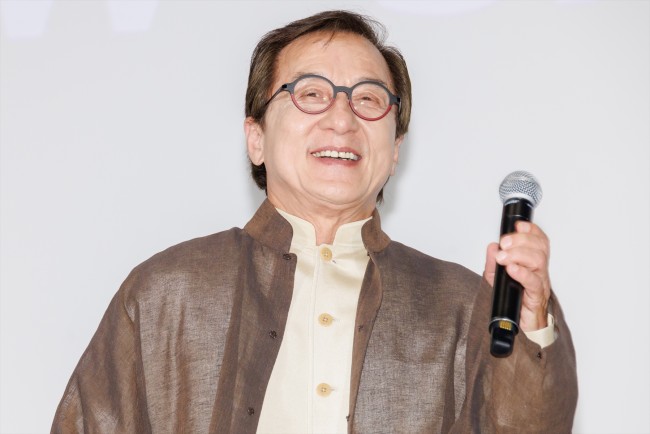 【本作紹介時のみ使用可】映画『ライド・オン』ジャッキー・チェン来日舞台挨拶　20240611
