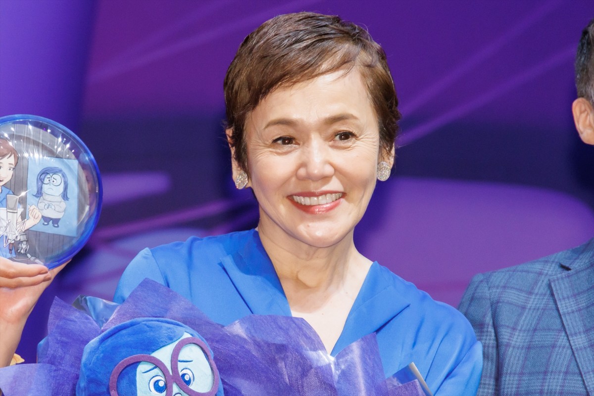 大竹しのぶ、『インサイド・ヘッド２』カナシミ役再演に「9年も経っていたなんて」　誕生日祝福に笑顔も