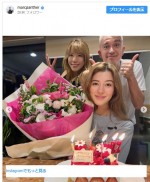 娘の誕生日をお祝いするマーク・パンサー　※「マーク・パンサー」インスタグラム