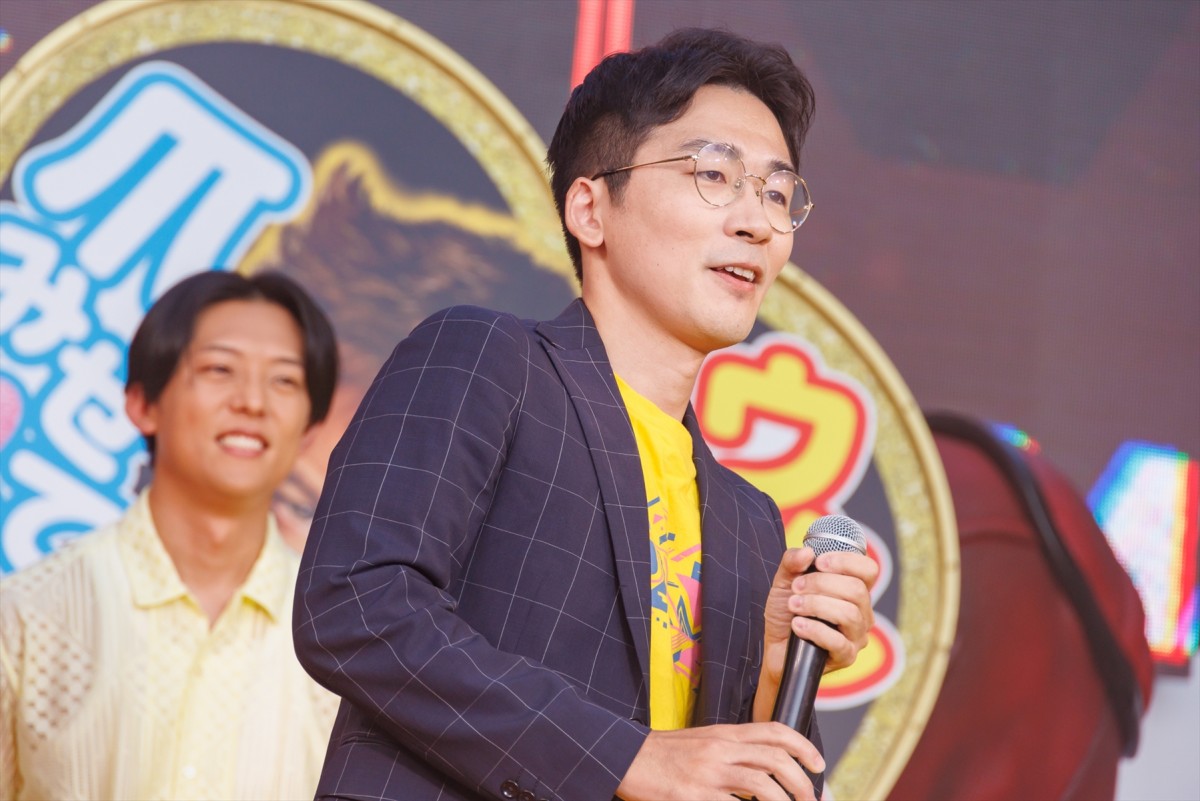 ダンディ坂野「クビにならないように頑張りたい」　自虐で笑い誘う