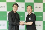 『MIRRORLIAR FILMS Season7』（左から）加藤浩次、東海市・花田勝重市長