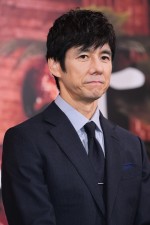 西島秀俊、映画『スオミの話をしよう』完成報告会に登場