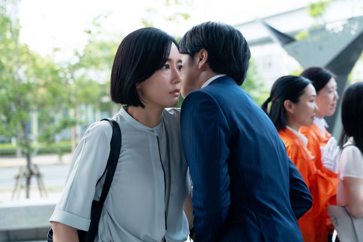 『笑うマトリョーシカ』第7話　“道上”水川あさみ、“清家”櫻井翔から街頭演説の場で思わぬ言葉をかけられる