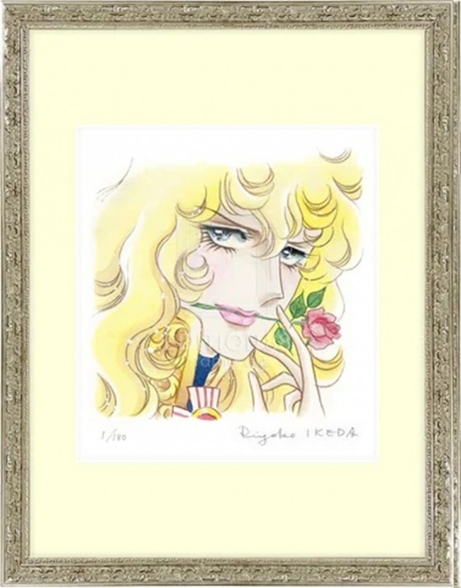 有楽町マルイで「ベルサイユのばら版画展」開催！　特別仕様のカラー版画を展示販売