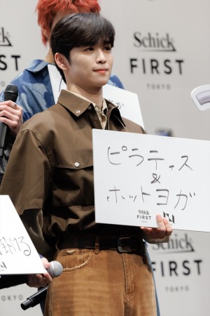 INI・後藤威尊、シック・ジャパン「Schick FIRST TOKYO」製品説明会＆新CM発表会に登場