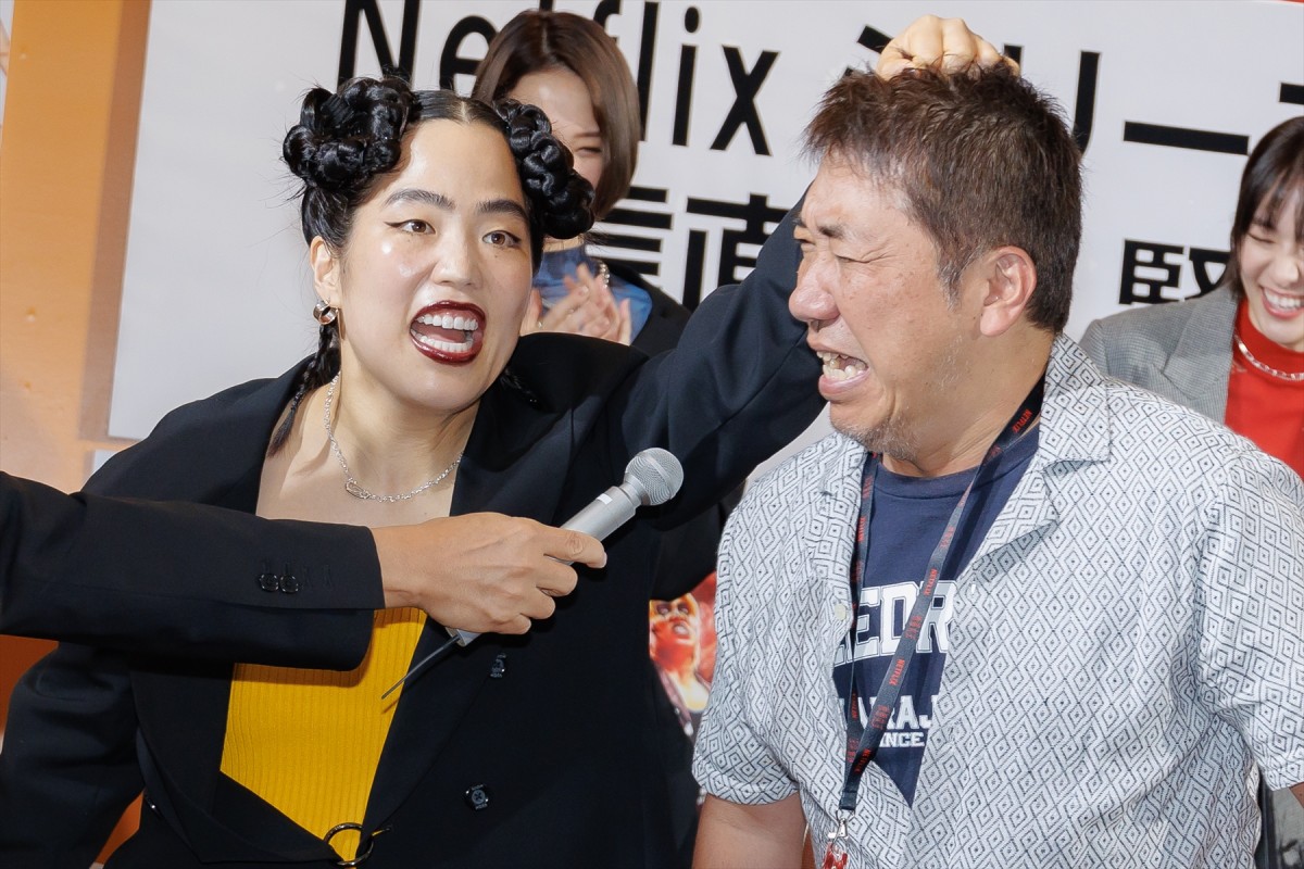 ゆりやんレトリィバァ、涙あふれる「白石和彌監督がいらっしゃらなかったら私たちはどうなっていたんだ」『極悪女王』に感謝