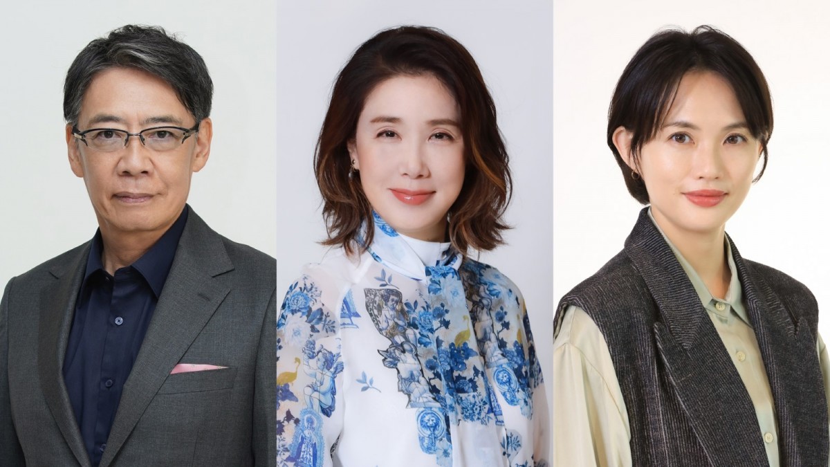 ドラマ『若草物語―恋する姉妹と恋せぬ私―』に出演する(左から)生瀬勝久、筒井真理子、臼田あさ美