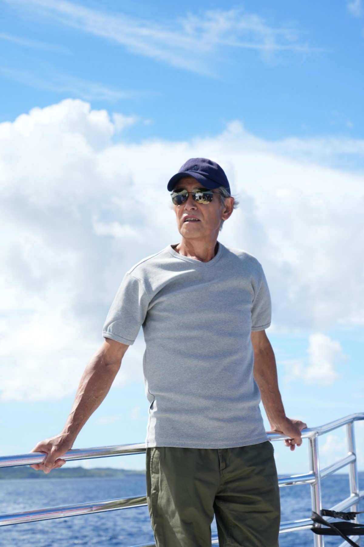 神田正輝、9.28『旅サラダ』最終出演――！　松下奈緒＆勝俣州和とグアムで27年半を振り返る