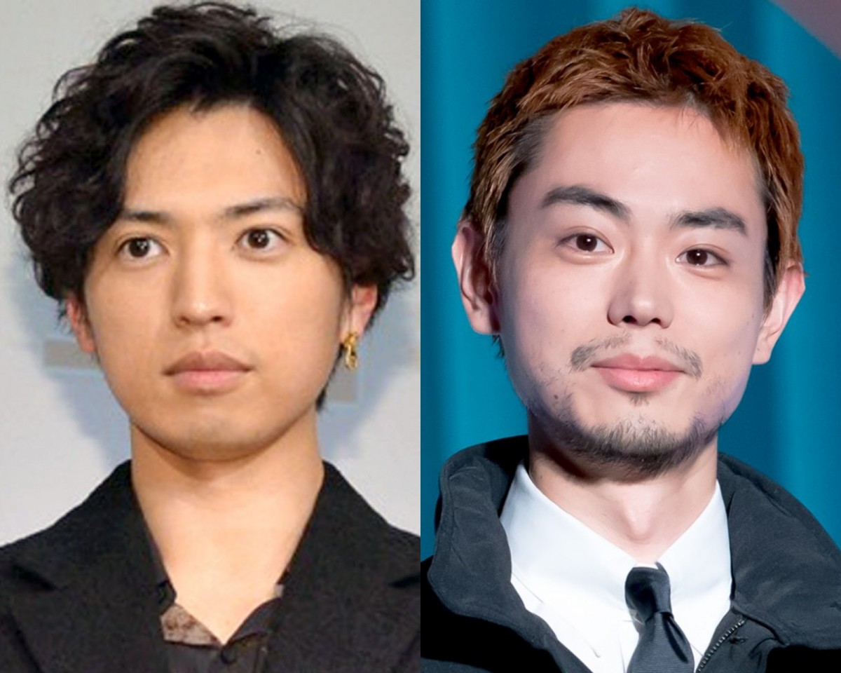 (左から)桐山漣、菅田将暉