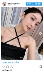 佐藤かよ、ファン絶賛の35歳近影を公開　※「佐藤かよ」インスタグラム