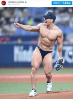横川尚隆、肉体美にファン歓喜　※「横川尚隆」インスタグラム