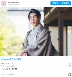 寺田心、役姿に驚きの声　※大河ドラマ『べらぼう〜蔦重栄華乃夢噺〜』公式インスタグラム