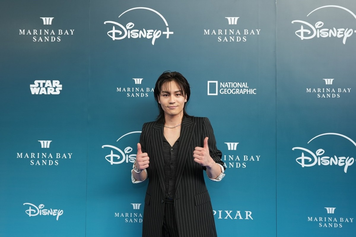 松田元太、シンガポール上陸！　世界中のディズニーファンに『ライオン・キング：ムファサ』アピール