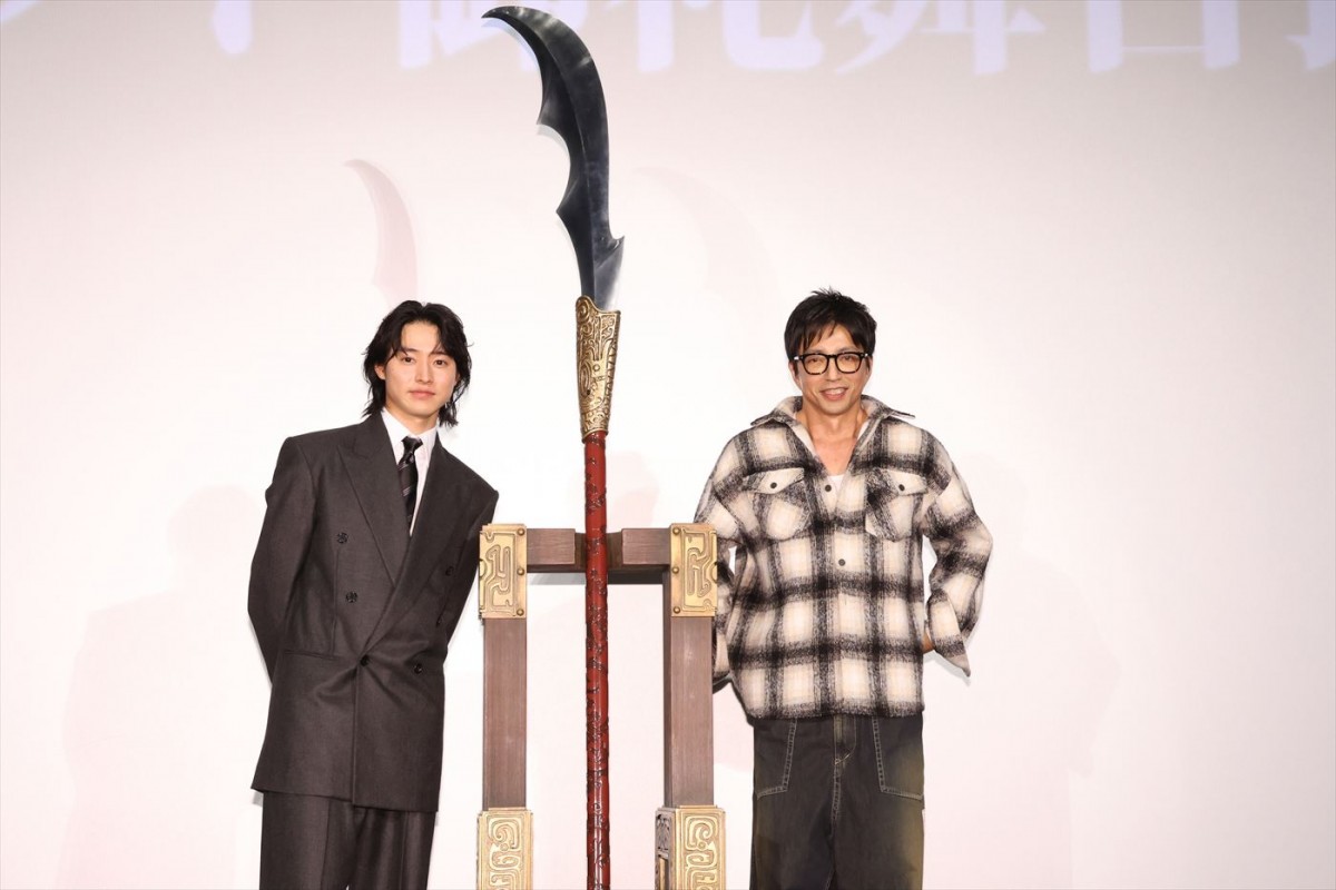 『キングダム 大将軍の帰還』山崎賢人が“王騎”大沢たかおに「学んで刺激を受けてきました」　原作者・原泰久のメッセージも到着