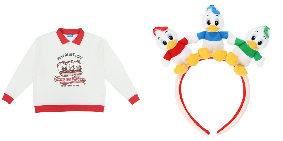 TDR“ヒューイ・デューイ・ルーイ”のグッズが登場！　レトロかわいい「スーベニアランチケース」も＜東京ディズニーリゾート＞