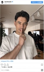 現在49歳の伊藤英明　※「伊藤英明」インスタグラム