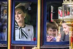 トゥルーピング・ザ・カラーのパレードに馬車に乗って参加（2024年6月15日）