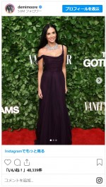 デミ・ムーア※「Demi Moore」インスタグラム