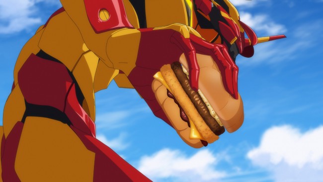写真）『エヴァンゲリオン』×「マクドナルド」コラボバーガー誕生！ 名