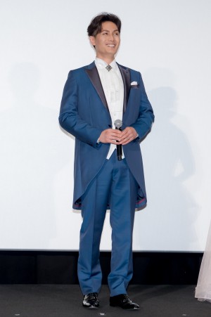 劇場アニメ『ベルサイユのばら』完成披露試写会に登壇した加藤和樹