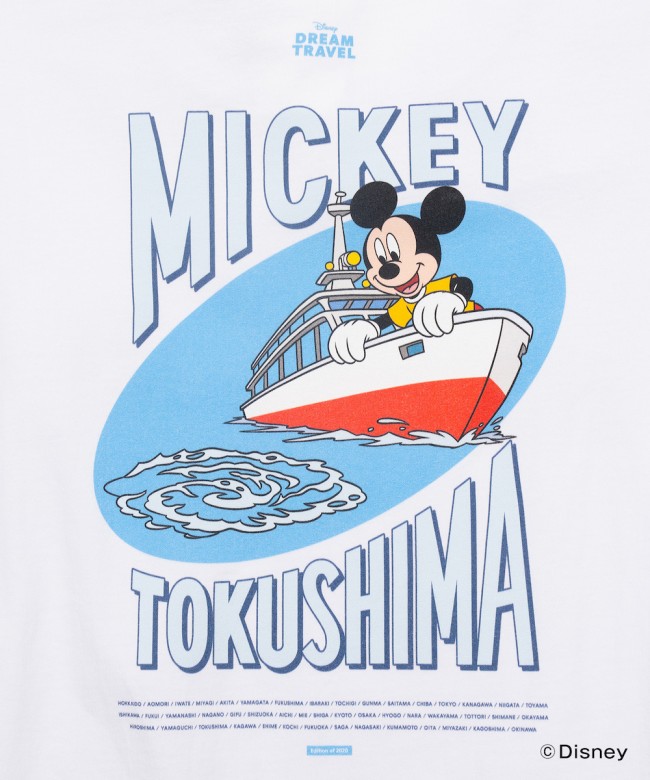 写真）ZOZOTOWN限定“ご当地ディズニーTシャツ”登場！ 47都道府県ごとに