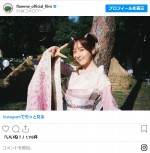 田中みな実、”鬼嫁ちゃん”オフショットがかわいい　※「フラーム」公式インスタグラム
