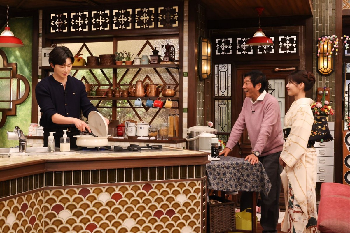 『梨泰院クラス』パク・ソジュン、『さんまのまんまSP』初出演！　さんま＆有村架純に手料理ふるまう