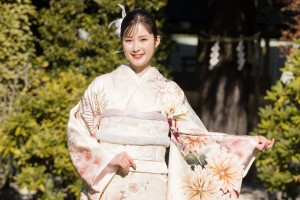 、「オスカープロモーション2025年新春晴れ着撮影会」にて