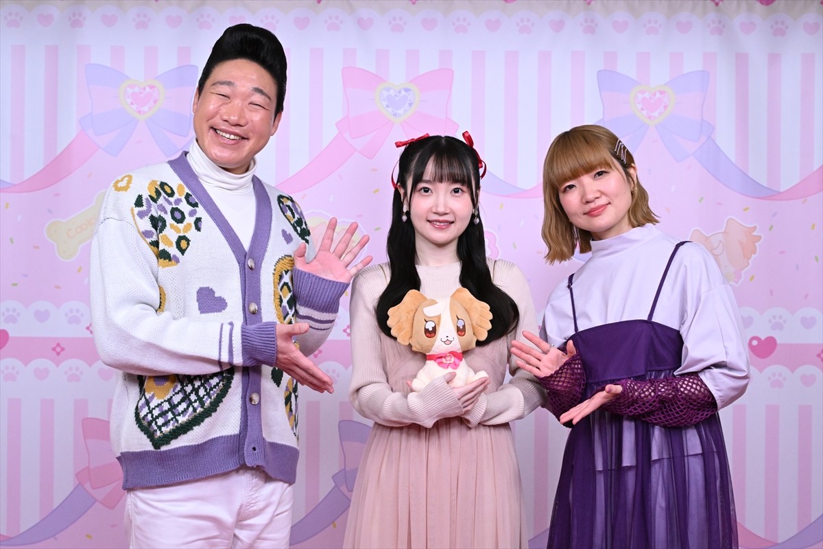アニメ『わんだふるぷりきゅあ!』オンライン記者会見の様子