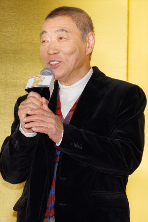 柄本明、映画『身代わり忠臣蔵』完成披露舞台挨拶に登場